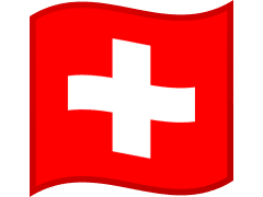 The flag of Switzerland