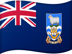 The flag of Falkland Islands