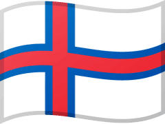 The flag of Faroe Islands