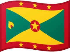 The flag of Grenada