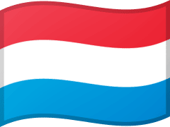 The flag of Luxembourg