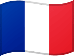 The flag of Saint Martin