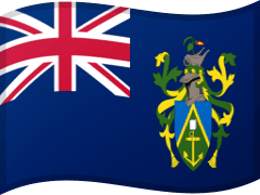The flag of Pitcairn
