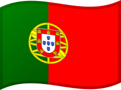 The flag of Portugal