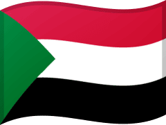 The flag of Sudan